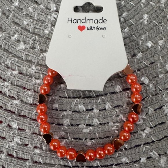 Set of 7 Multicolored Plastic Beaded Bracelets - Picture 5 of 9